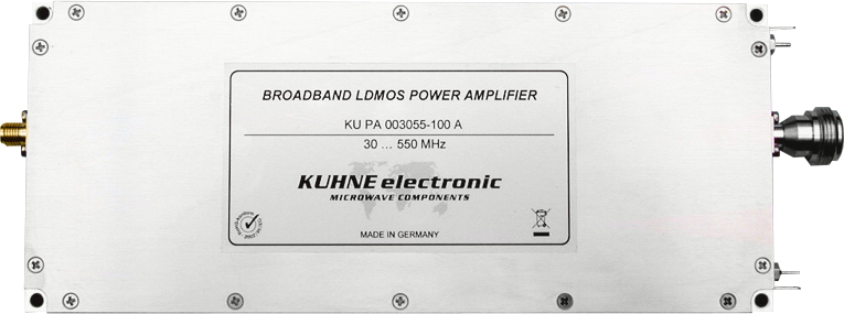 Ku Pa Bb 003055 100 A Rf Power Amplifier Kuhne Electronic Amateur Radio Shop