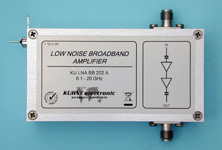 KU LNA BB 202 A, Breitband Vorverstärker